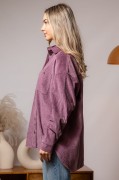 Koszula sztruksowa, AMELIA MAUVE