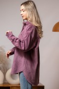 Koszula sztruksowa, AMELIA MAUVE