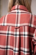Koszula flanelowa, AMELIA RUSTY RED