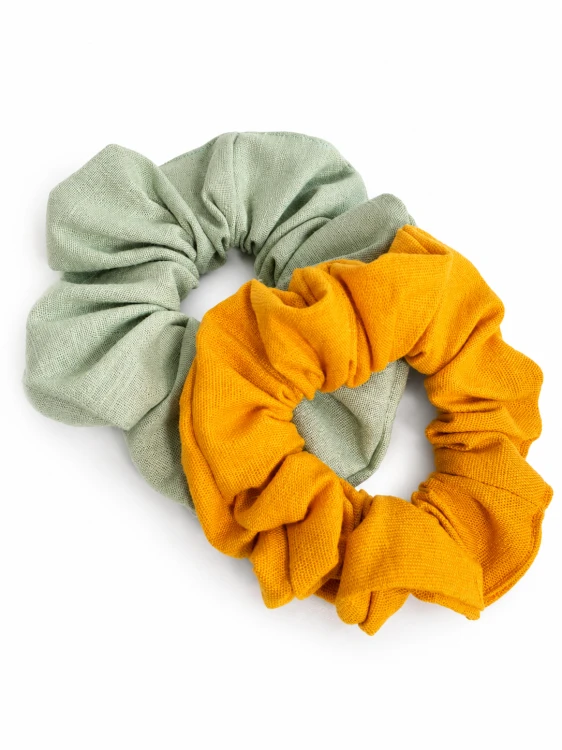 Wakacyjny zestaw: Kosmetyczka + gumki scrunchie