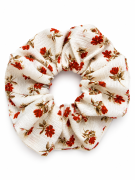 Gumka scrunchie z bawełny, RÓŻA