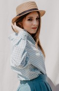 Koszula, BLUE CHECKERBOARD
