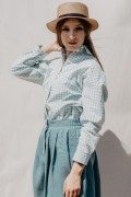 Koszula, BLUE CHECKERBOARD