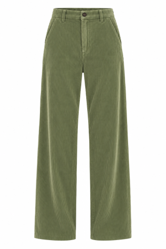 Spodnie sztruksowe, SAGE OLIVE GREEN